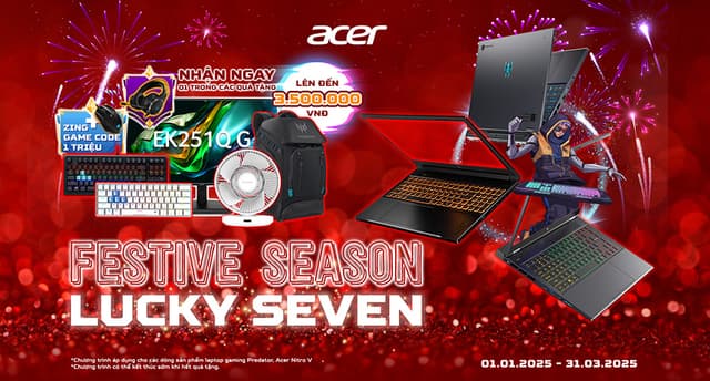ACER FESTIVE SEASON LUCKY SEVEN