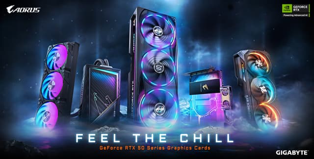 GIGABYTE ra mắt card đồ họa NVIDIA GeForce RTX™ 50 series nhỏ gọn hơn với khả năng làm mát nâng cao tại CES 2025