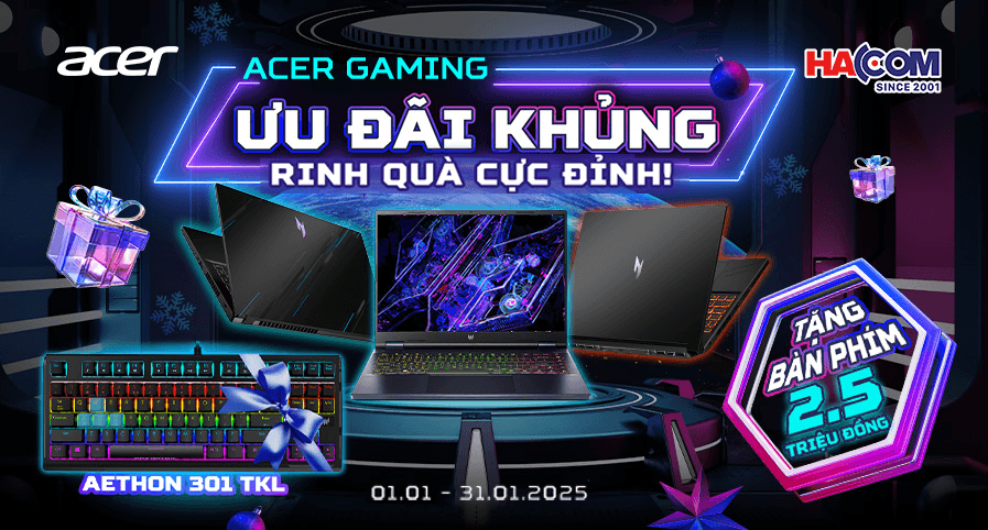 ACER GAMING QUÀ TẶNG CHẤT GẤP BỘI PHẦN