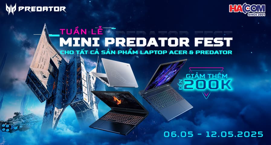 TUẦN LỄ MINI PREDATOR FEST ACER THÁNG 5