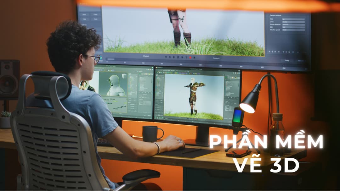 Phần mềm vẽ 3D đơn giản sáng tạo đồ họa chuyên nghiệp