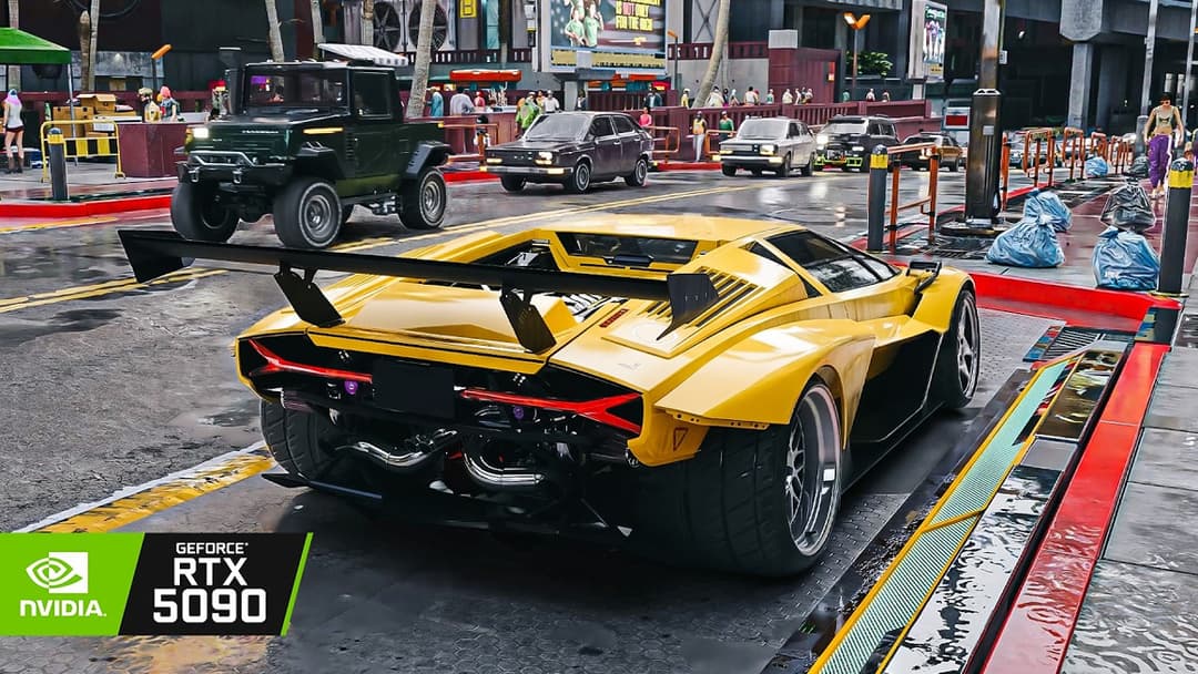 RTX 5090 kết hợp bản mod 'cực xịn' đưa trải nghiệm 8K siệu thực cho Cyberpunk 2077 
