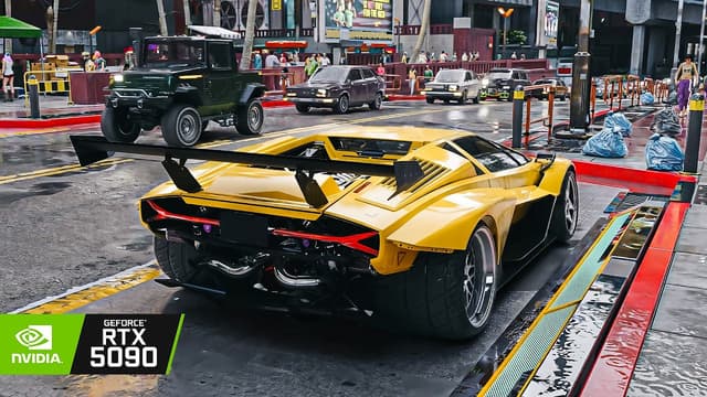 RTX 5090 kết hợp bản mod 'cực xịn' đưa trải nghiệm 8K siệu thực cho Cyberpunk 2077 