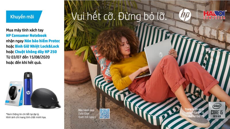Chương trình Khuyến mãi “MUA LAPTOP HP 14S/15S, NHẬN NGAY QUÀ TẶNG HẤP DẪN”