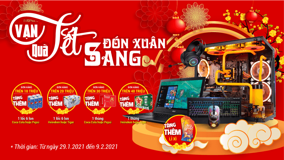 Chương trình Khuyến mãi “Vạn quà mừng, đón xuân sang”