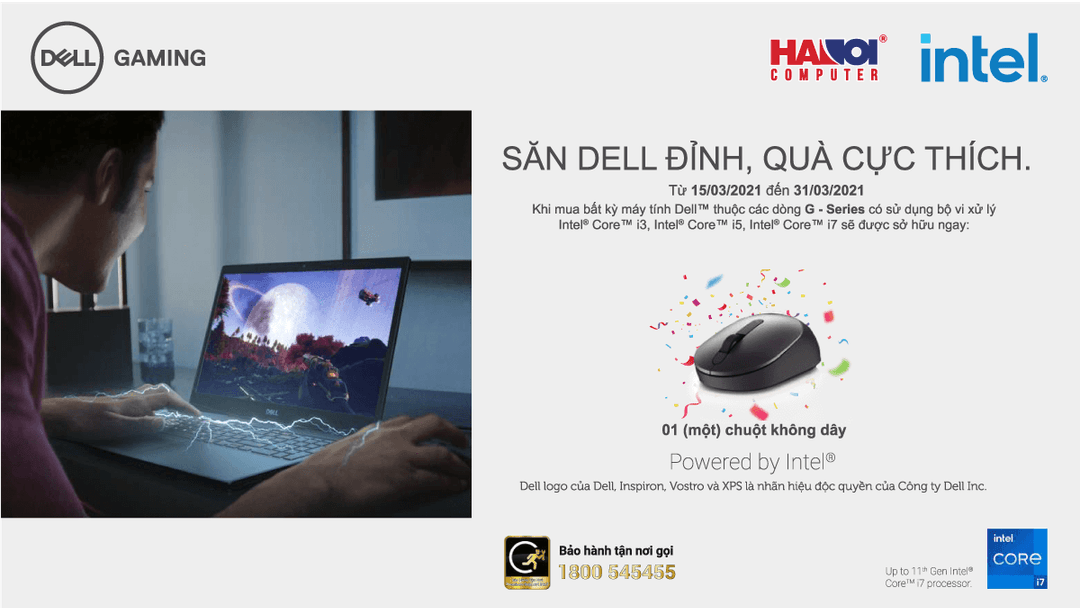 Chương trình Khuyến mãi “Săn Dell Xịn, Nhận Quà Đỉnh”
