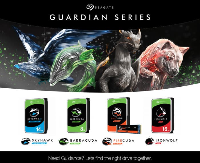 Ý nghĩa những cái tên Barracuda, FireCuda, IronWolf và Skyhawk của Seagate