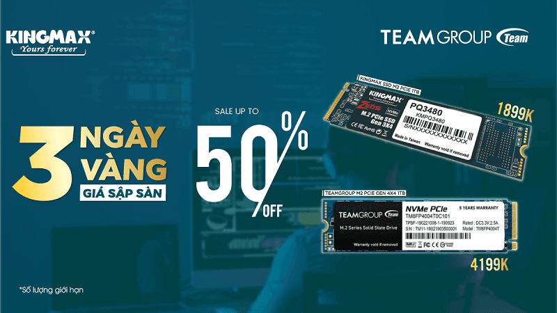 Chương trình khuyến mại 3 Ngày Vàng - Sales Sập Sàn