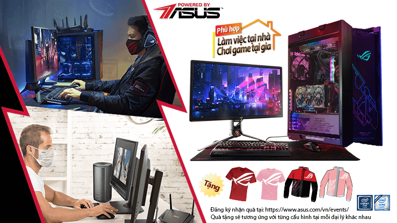 Chương trình Khuyến mãi “Rinh ngay PC – Thỏa sức làm việc tại nhà, chơi game tại gia”