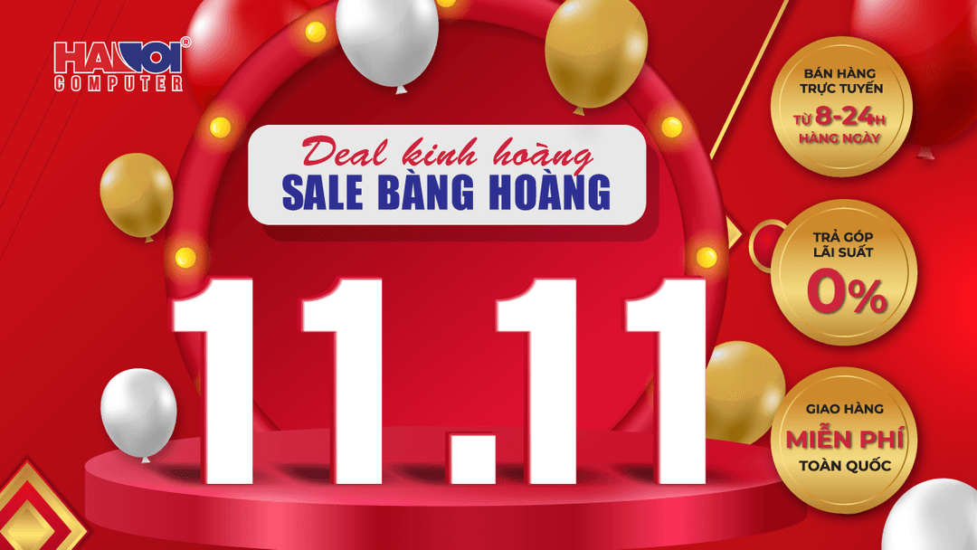 Chương trình khuyến mại Deal kinh hoàng - Sale bàng hoàng 11.11