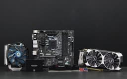 COMBO SET GAMING COLOR BLACK AND WHITE BASIC