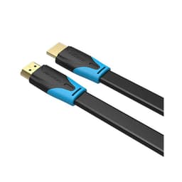 Cáp HDMI 2m Vention VAA-B02-L200, dẹt, chuẩn 1.4