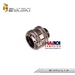 Fitting Bykski OD14 Black Nickel. 