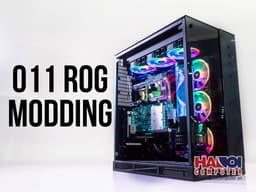 Trọn bộ tản nhiệt nước PC LianLi O11WGX ROG (Lắp ráp theo yêu cầu)