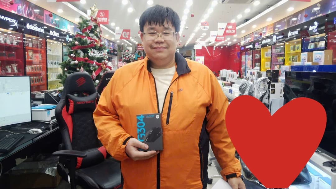 khach_hang_Chuột game không dây Logitech G304 Đen (USB) 9