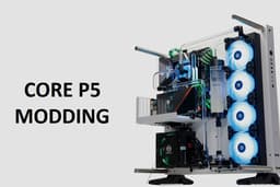 Trọn bộ tản nhiệt nước PC Thermaltake Core P5 Snow HT-45 (Lắp ráp theo yêu cầu)