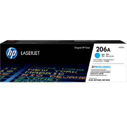 Hộp mực in HP 206A Cyan Original LaserJet - Màu xanh - Dùng cho máy in HP MFP M183/ M255nw/ M255dw