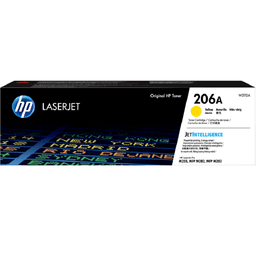 Hộp mực in HP 206A Yellow Original LaserJet - Màu vàng  - Dùng cho máy in HP MFP M183/ M255nw/ M255dw