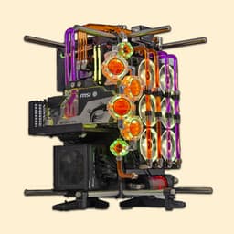 Trọn bộ tản nhiệt nước PC Thermaltake Core P90 HT-71 (Lắp ráp theo yêu cầu)