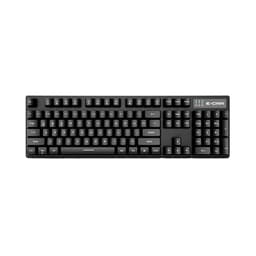 Bàn phím cơ không dây Edra EK314W Màu đen Brown Switch