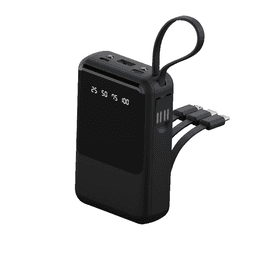 Pin sạc dự phòng AKUS DP150 - 10.000 mAh - Màu đen