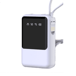 Pin sạc dự phòng AKUS DP150 - 10.000 mAh - Màu trắng