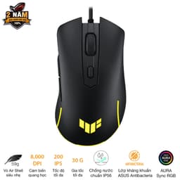Chuột Gaming có dây ASUS TUF M3 GEN II - 90MP0320-BMUA00
