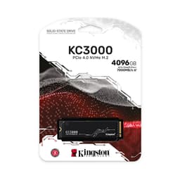 Ổ Cứng SSD KINGSTON KC3000 4096GB – M.2 2280 PCIe Gen4 x4 (Đọc 7000MB/s Ghi 7000MB/s)-(SKC3000D/4096G)