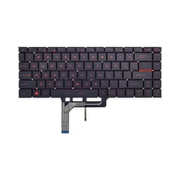 Bàn Phím Laptop MSI GS65 Led Đỏ