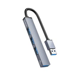 Bộ chia USB 3.0 1 ra 4 Orico AH-A13-GY-BP