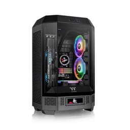 Case Thermaltake Tower 300 - Black (mATX/Mid Tower/Màu Đen/3 Fan)