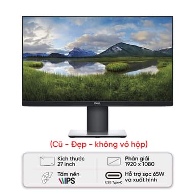 Màn hình Dell P2719HC Type C - Cũ đẹp