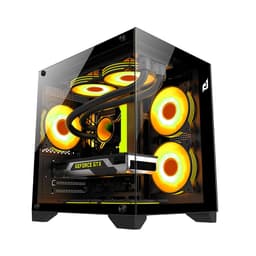 Vỏ Case EDRA ECS1503 Black (mATX/Màu Đen)