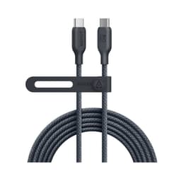 Cáp sạc Anker 543 C-C 0.9m Nylon Bio-braided Đen (Black) B2C_A80E5011