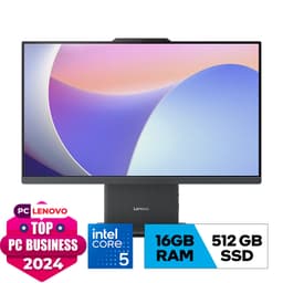 PC Lenovo AIO 24IRH9 (F0HN003MVN) (i5-13420H/16GB RAM/512GB SSD/23.8 FHD/WL+BT/K+M/Win11/Xám)