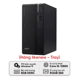 PC Acer Veriton S2690G (i5 12500/8GB/512G SSD/Black/Windows 11 Pro) - Likenew