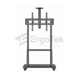 Giá treo TIVI di động Ergotek E2500 (55-100 inch) (Đặt được PC, máy chơi game)