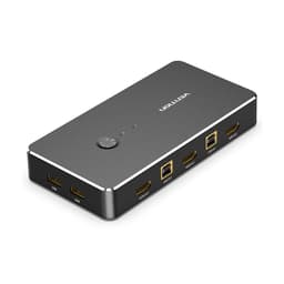 Bộ gộp HDMI 2 vào 1 ra KVM Vention AFRBO