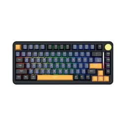 Bàn phím cơ EDRA EK375W - Black (Linear Switch)