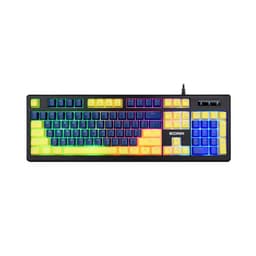 Bàn phím gaming EDRA EK302 Yellow Blue