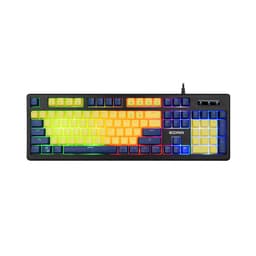 Bàn phím gaming EDRA EK302 Blue Yellow