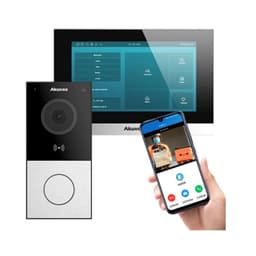 Bộ chuông cửa có hình AKUVOX AKIS31 (gồm 1 nút bấm E12S + 1 màn hình C313N)