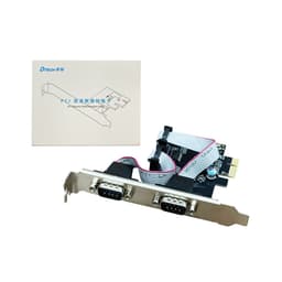Card PCI-E to 2 Com RS232 DB9 Dtech PC0085