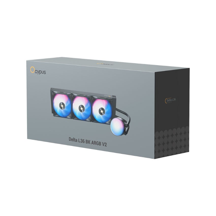 Tản nhiệt nước OCYPUS Delta L36 BK ARGB V2 Black (360mm) 6