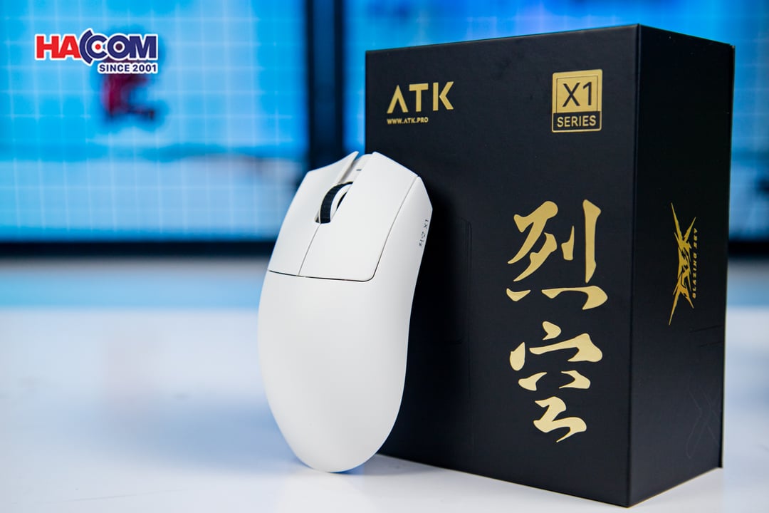 Chuột không dây ATK X1 - Màu Trắng 3