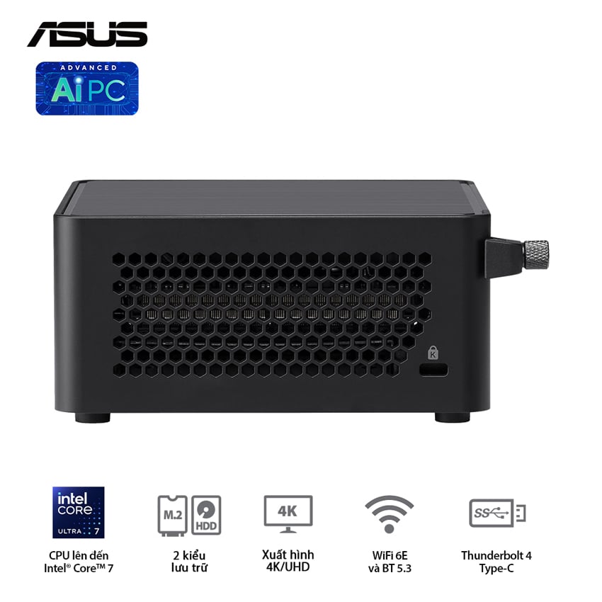 Mini PC Asus NUC 14 PRO Tall RNUC14RVHU500001I  3