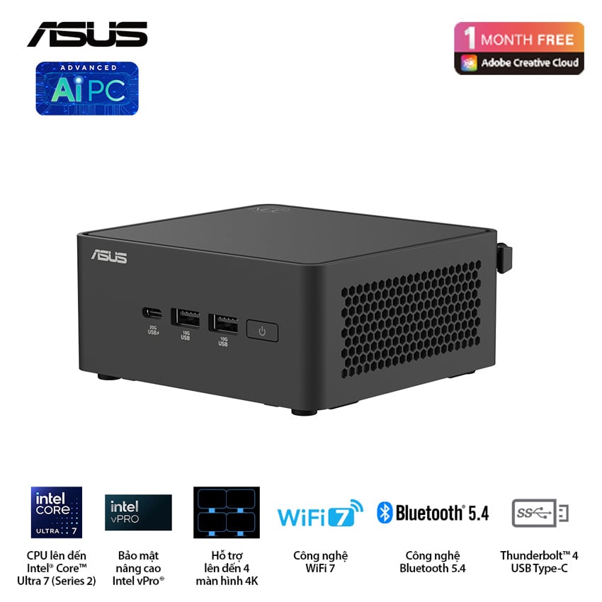 Mini PC Asus NUC 15 PRO (RNUC15CRHU700000I)  2