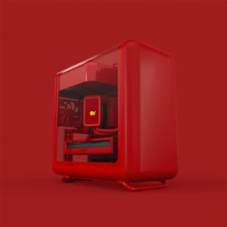 Vỏ case HYTE X50 Panel Cherry (eATX/0 Fan) 1