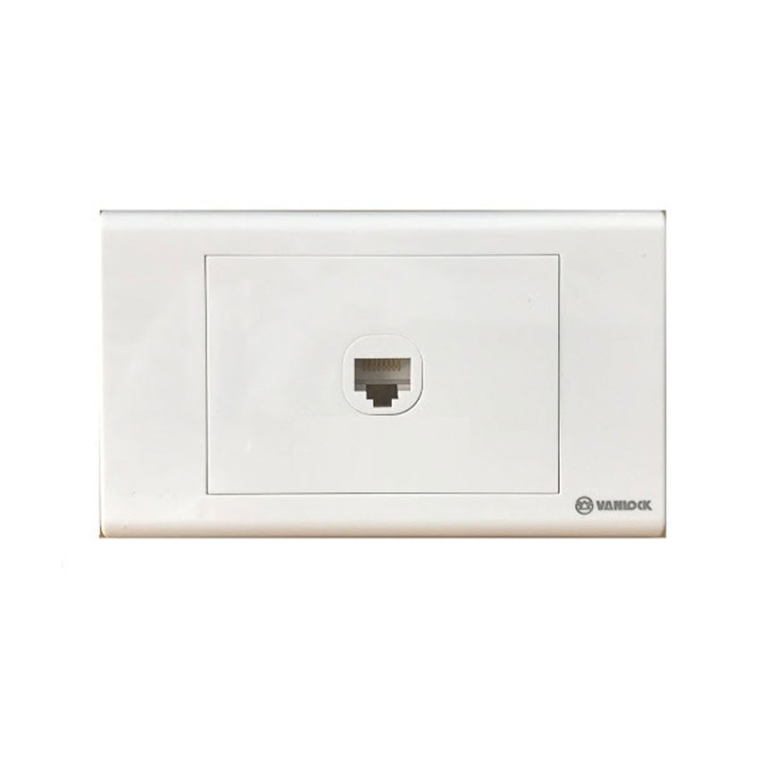 Mặt ổ mạng Sino đơn S18 0