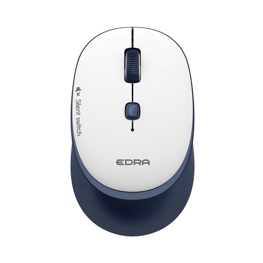 Chuột không dây Edra EM610W - Màu Xanh 0